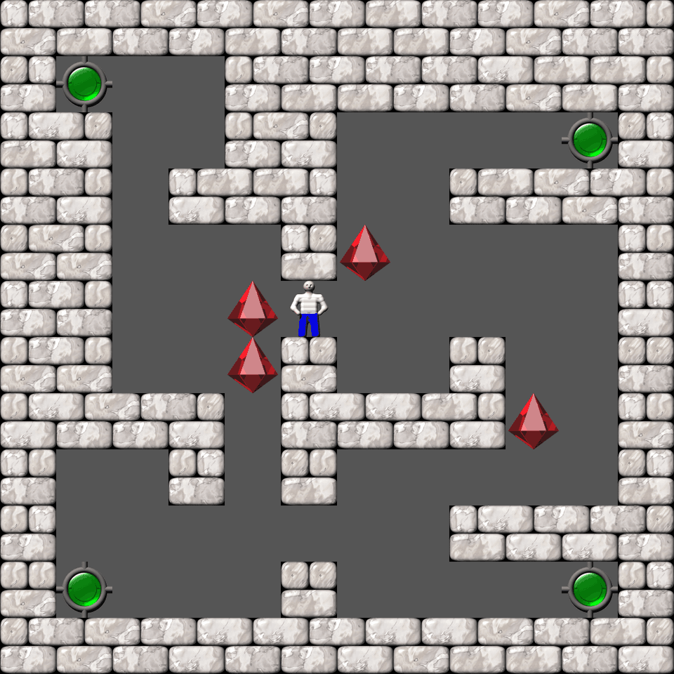 Сокобан More Bugs collections уровень 644